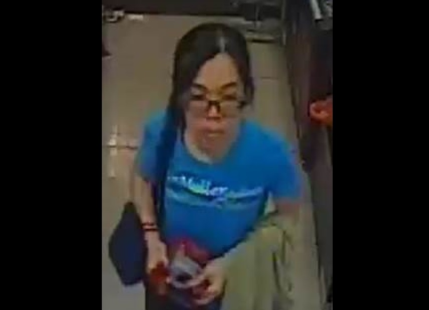 POLICE APPEALING FOR INFO. SHOP THEFT.