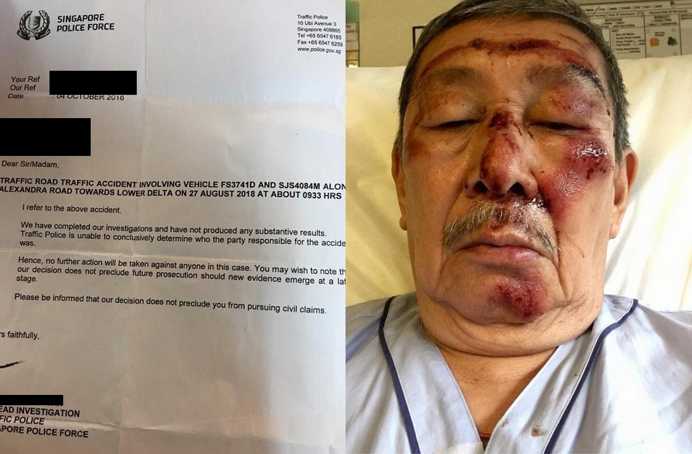 HIT AND RUN MOTORBIKE ACCIDENT AT ALEXANDRA. PLEASE HELP