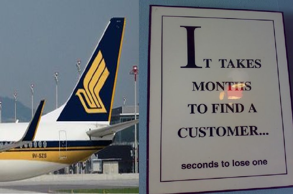 SINGAPORE AIRLINES SERVICE FAIL? NO SOLUTION GIVEN.