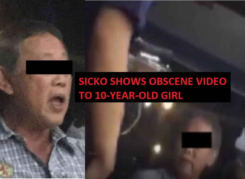SICKO AT TOA PAYOH SHOW OBSCENE VIDEO TO SMALL GIRLS