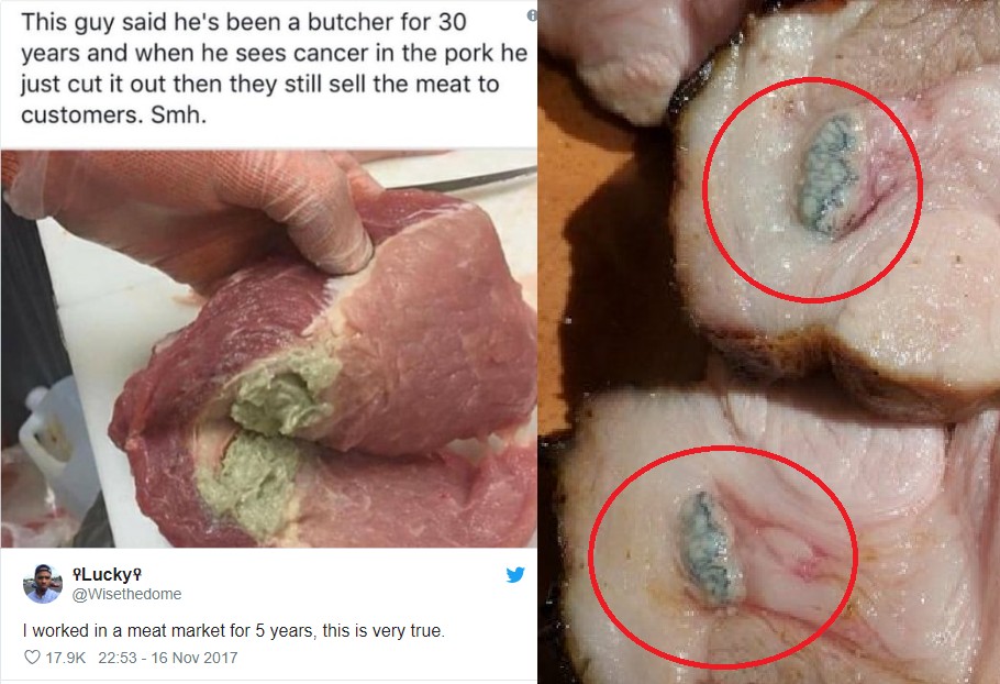 BUTCHER: “WHEN WE SEE CANCER IN PORK WE STILL SELL IT”