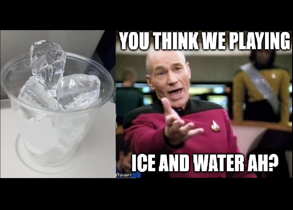 ASK FOR WATER BUT GET ICE “WAIT IT MELT LO” SCOOT FLIGHT