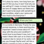 OVERSEAS SCAMMERS TARGET CAR SELLER AT SGCARMART 7