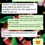 OVERSEAS SCAMMERS TARGET CAR SELLER AT SGCARMART 23