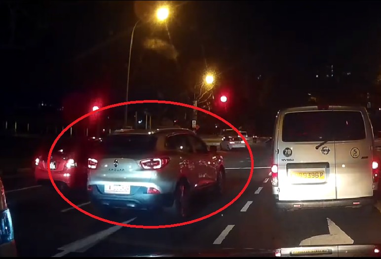 CAR DENIED HE REVERSED INTO VAN DESPITE EVIDENCE!