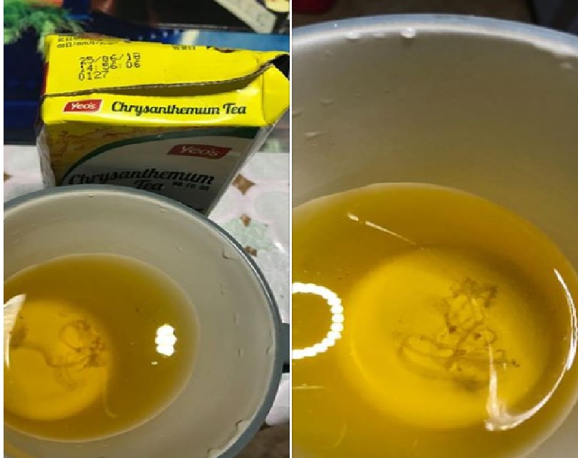 NETIZEN FOUND UNKNOWN SEDIMENTS IN YEO’S PACKET DRINK