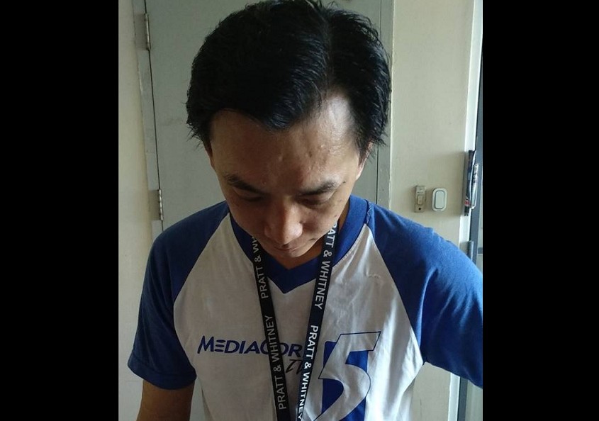 MAN GOES DOOR TO DOOR SAY HE DO DONATION. BEWARE!