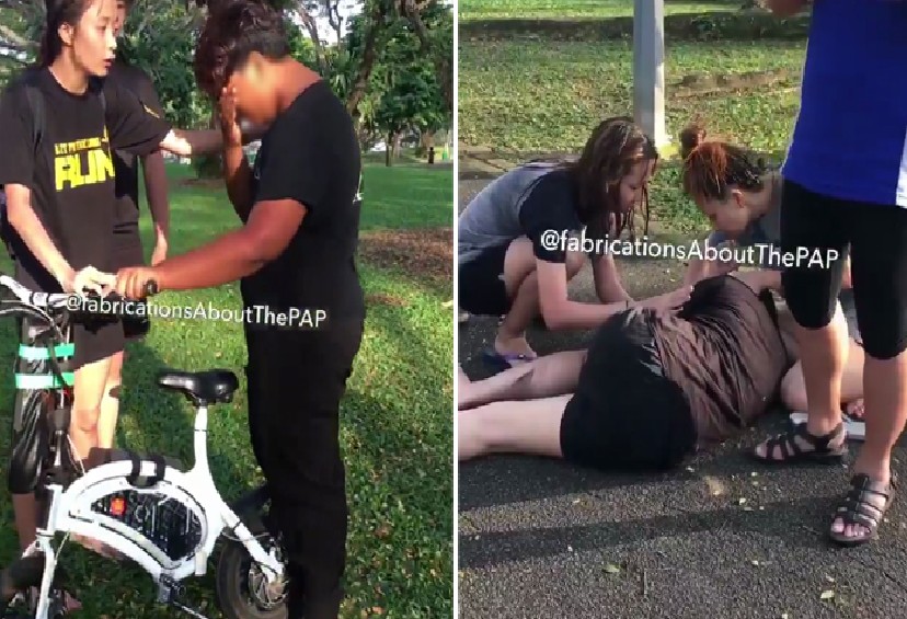 13 Y.O E-SCOOTER RIDER ARRESTED AFTER KNOCKING DOWN WOMAN