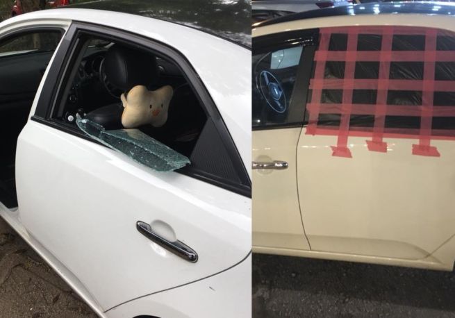SG CAR ROBBED AT JOHOR TAMAN PELANGI WITHIN 5 MINUTES