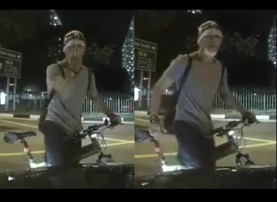 YET ANOTHER CB CYCLIST ON THE ROAD! GIVE HIM FAMOUS!