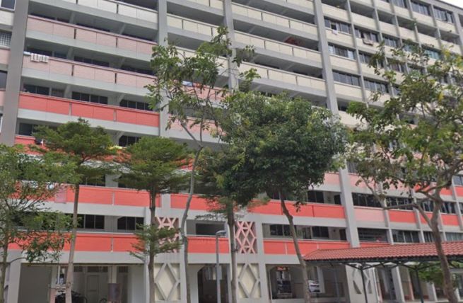 SIMEI UNIT SPLASHED PAINT LOCKED WITH BICYCLE LOCK. ARRESTED!