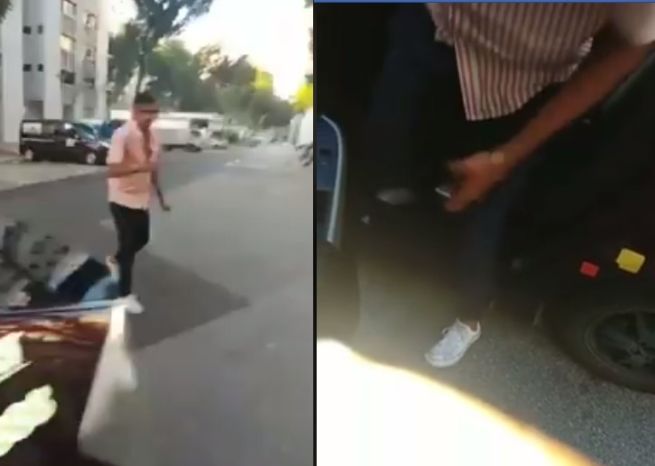 GUY GETS DRUNK AND REFUSE TO PAY $12 TAXI FARE