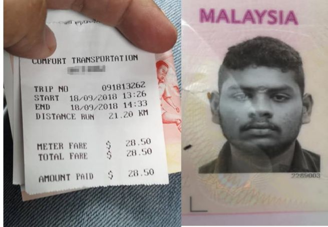 MAN SAY NO MONEY PAY TAXI BECAUSE HE CANNOT WORK