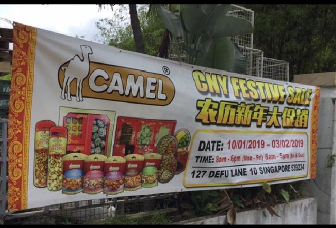 CAMEL FESTIVE SALE, JUST IN TIME FOR CHINESE NEW YEAR!