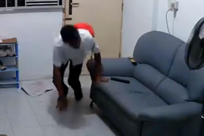 MAN ARRESTED AFTER HOUSEBREAKING @ RED HILL AREA