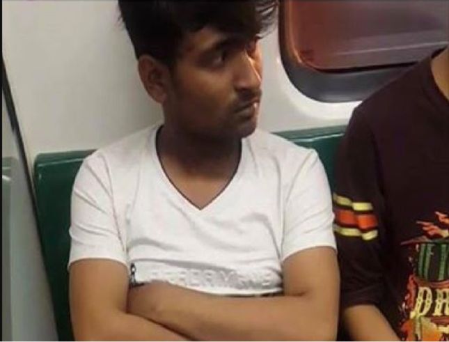 TOLD HIM GIVE SEAT FOR ELDERLY. BUT HE SCOLD PEOPLE FOR INTERFERING