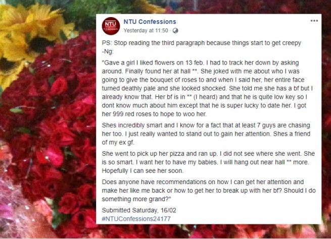 NTU GUY BOUGHT 999 ROSES “I WANT HER TO HAVE MY BABIES”
