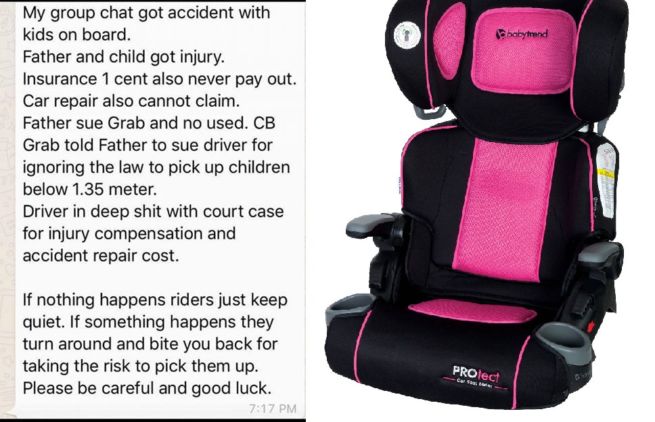 DRIVER GETTING SUED FOR PICKING UP KIDS WITHOUT BOOSTER SEAT AFTER ACCIDENT