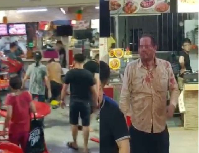 FIGHT AT WOODLANDS MARSILING TURNS BLOODY
