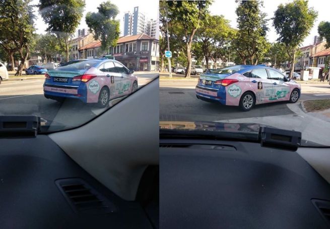 GUY UNHAPPY AFTER TAXI STOP AT GEYLANG JUNCTION TO DROP PASSENGER