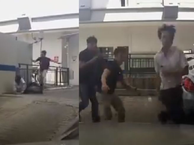 MEN TRIES TO OUTRUN NEA OFFICERS CAUGHT ON CAMERA