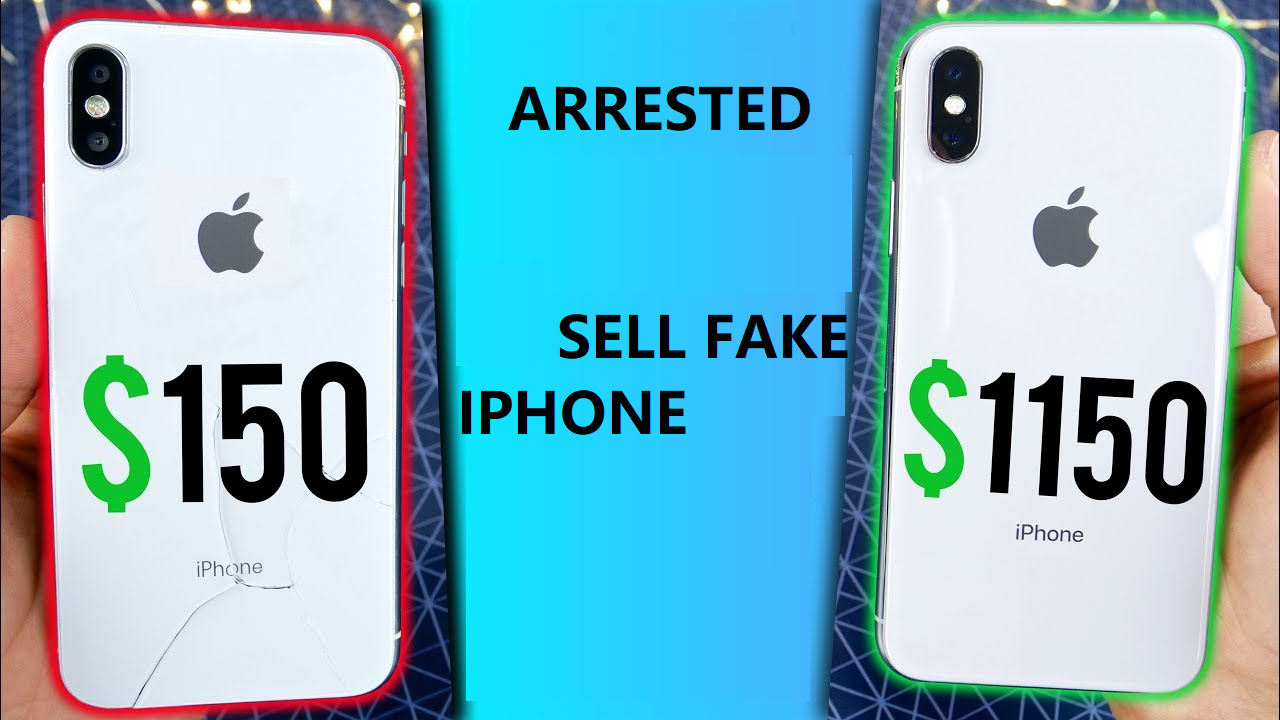 CHEATING CASE – ARRESTED AFTER “SELLING FAKE IPHONE”