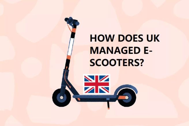 UK DOES NOT ALLOW E-SCOOTERS ON THE ROAD OR PUBLIC LAND