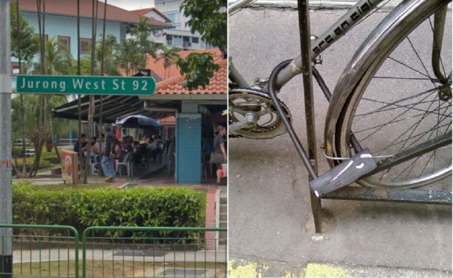 LOANSHARK: WOMAN ARRESTED FOR LOCKING JURONG UNIT WITH BICYCLE LOCK