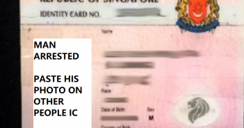 MAN PASTE HIS PHOTO OVER OTHER PEOPLE IC & APPLIES BANK LOAN 4343