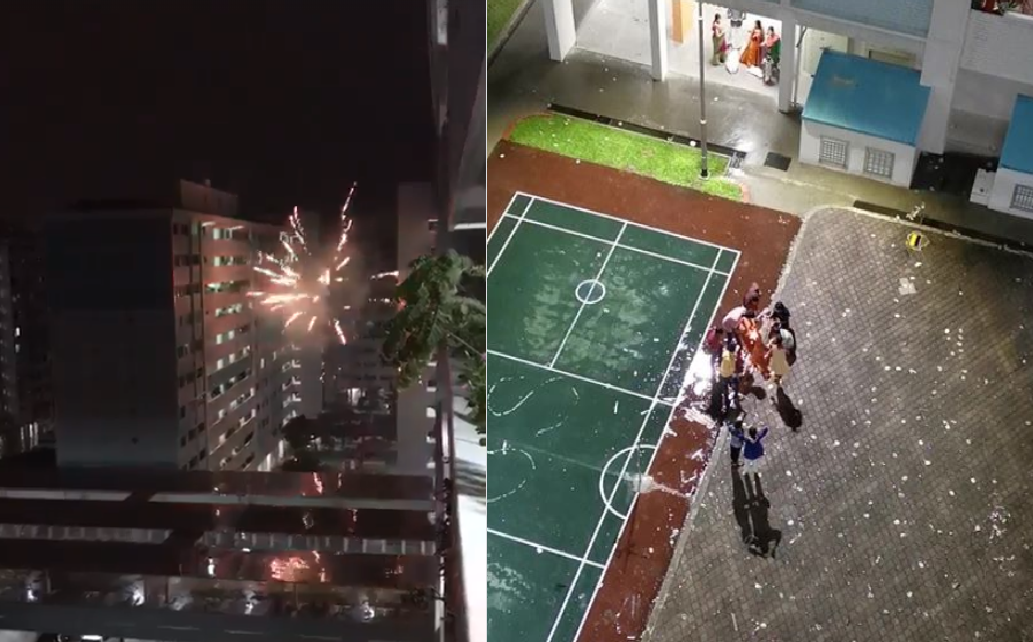 JURONG WEST FIREWORKS: 38 Y.O ARRESTED