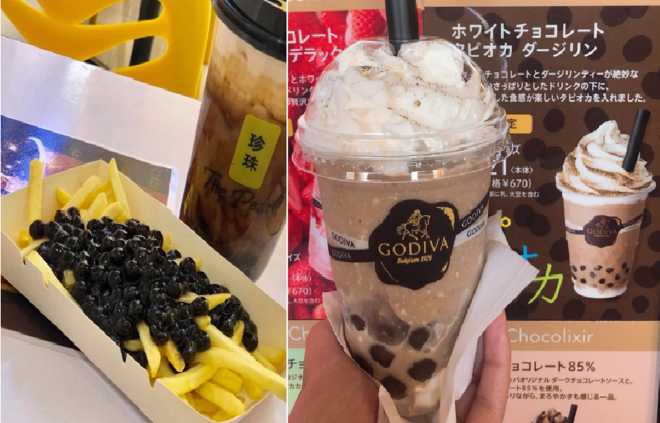 WORLD quot CRAZY FOR BUBBLE TEA PEARLS quot ON FRIES? IN GODIVA?