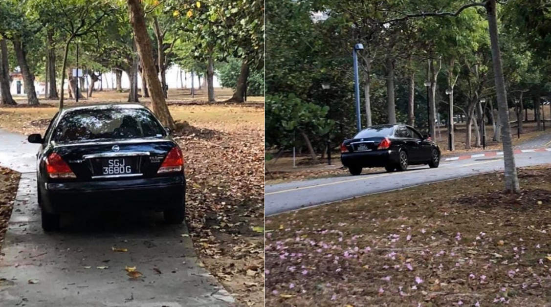 UNCLE LOST DRIVE INTO EAST COAST PARK CYCLING TRACK