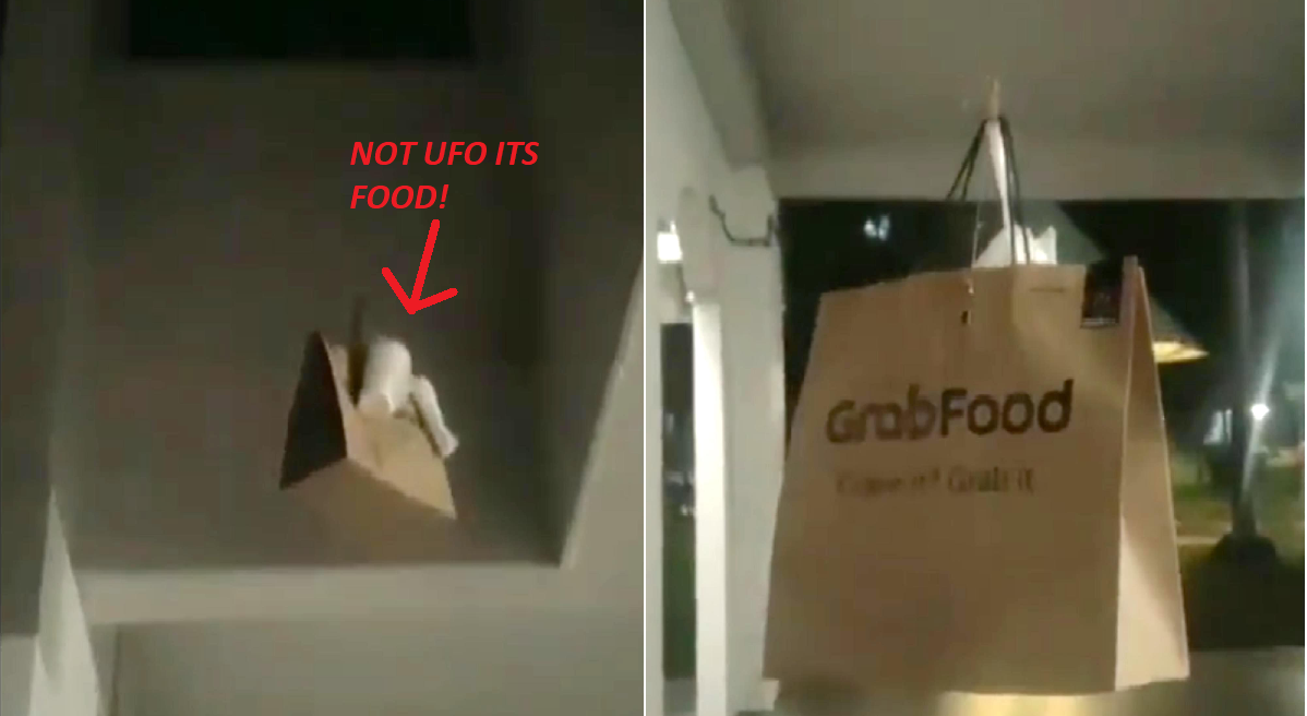 GRAB CUSTOMER GROUNDED, COLLECT FOOD USING ROPE 1ST FLOOR TO 6TH FLOOR