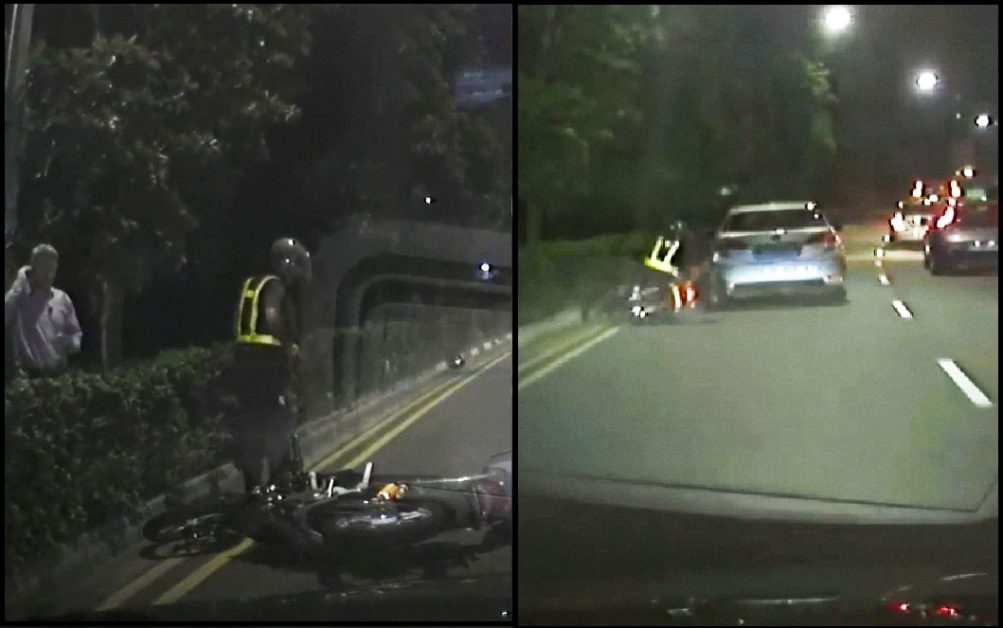 SHOULDER DISLOCATED AFTER HIT & RUN AT FARRER ROAD