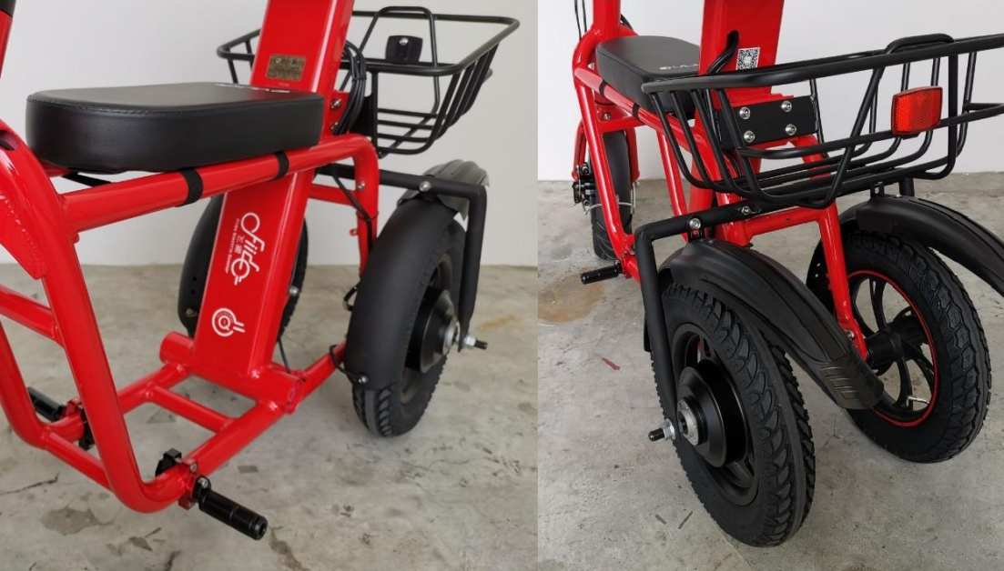 COMPANY MODIFIES PMD INTO PMA SO YOU CAN RIDE ON FOOTPATH