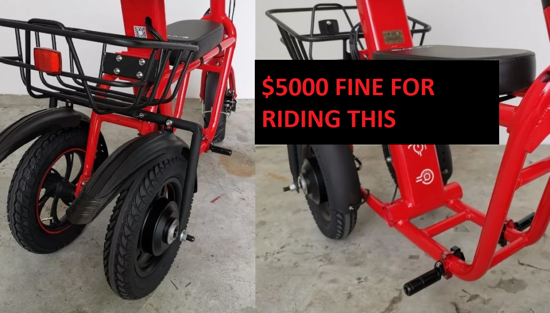 PMD TO PMA CONVERSION? $5000 FINE FOR RIDING A NON-COMPLIANT PMA
