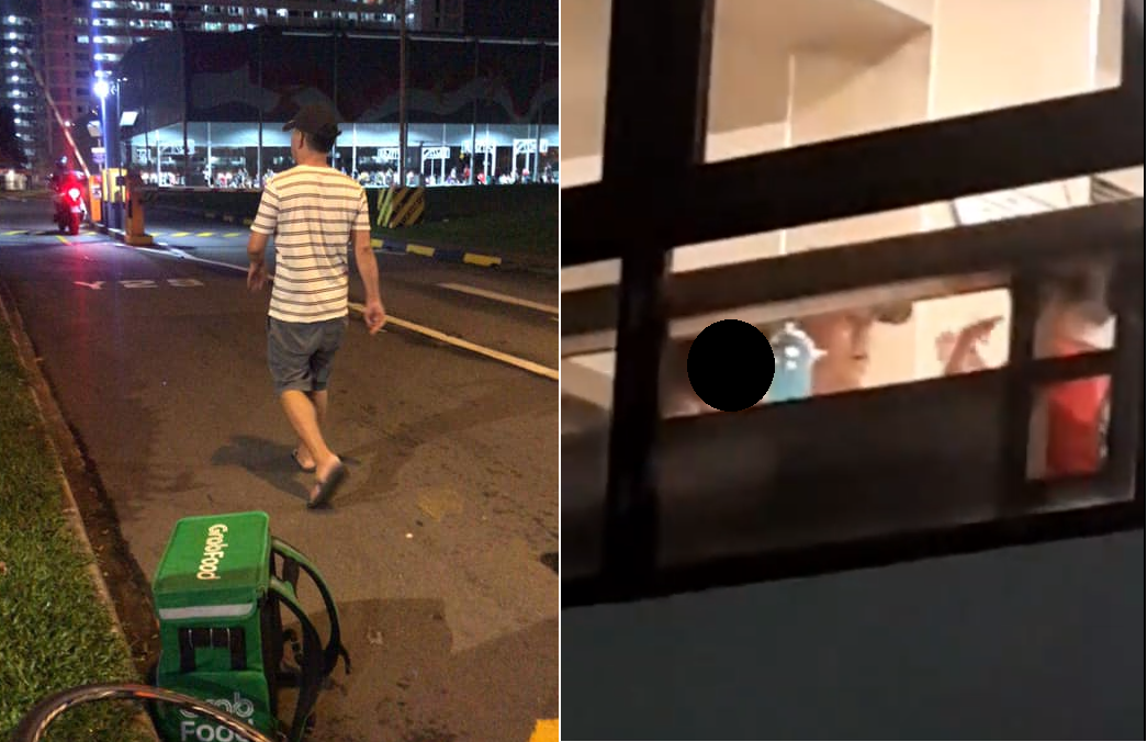 YISHUN MAN ALLEGEDLY KICK BICYCLE AND CHALLENGES CYCLIST TO A FIGHT