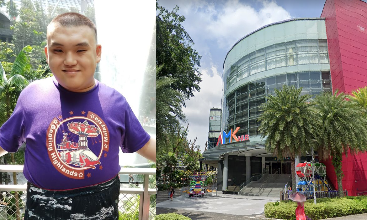 MAN MISSING LAST SEEN AT ANG MO KIO HUB.