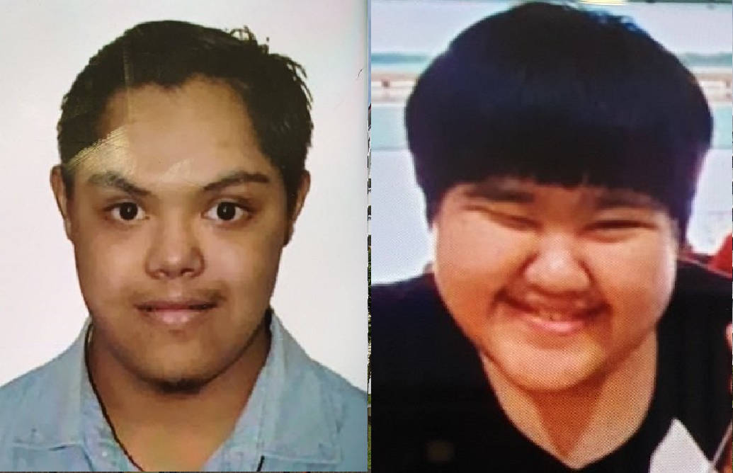 POLICE APPEALING FOR MISSING PEOPLE. BOTH LAST SEEN IN WOODLANDS