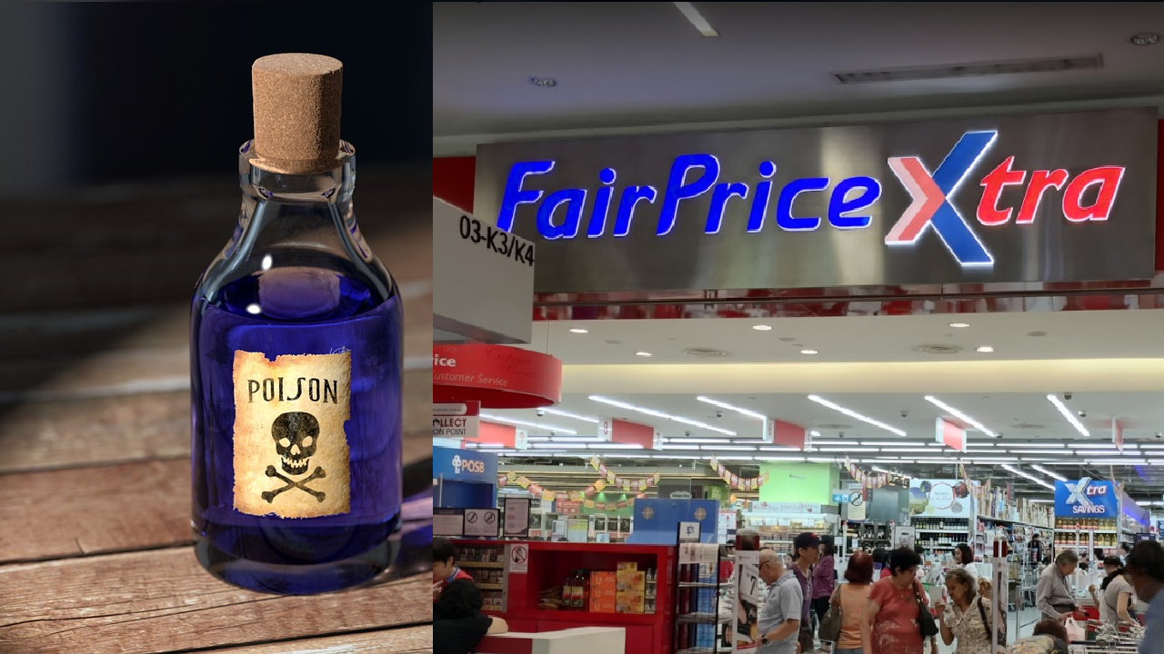 MAN JAILED, TRIED TO POISON COLLEAGUE AT NTUC SERANGOON NEX MALL