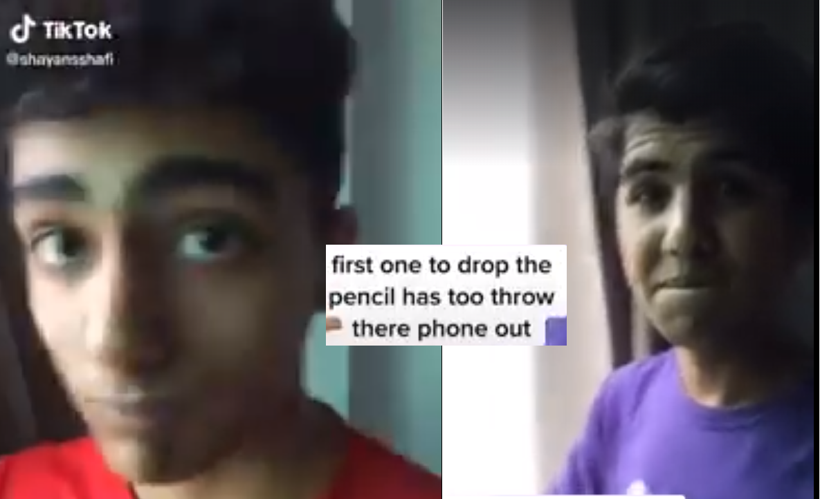 YOUNGSTERS THREW PHONE OUT OF WINDOW TO MAKE TIKTOK