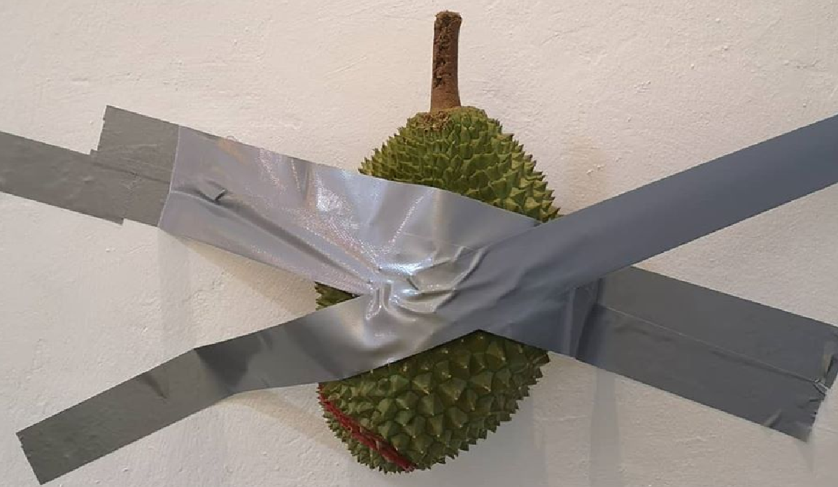 THEY GOT BANANA ON WALL, S’PORE HAVE DURIAN ON WALL FOR S$163,056