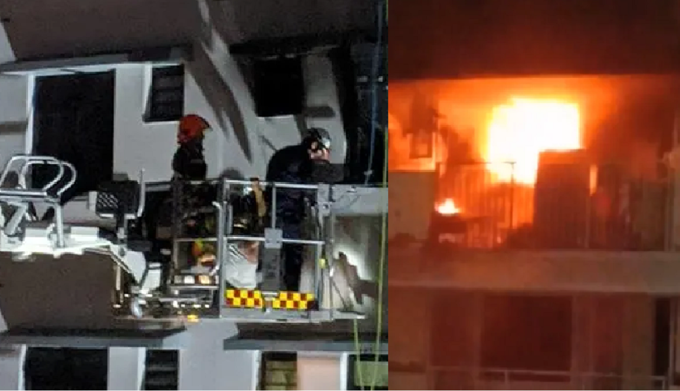 VICTIM DIES FROM INJURIES, BUKIT BATOK HOSE REELS NO WATER