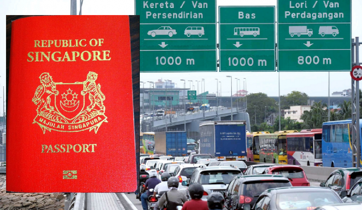 JOHOR CUSTOMS NO STAMP AGAIN. MAN KANA FULL BODY SEARCH