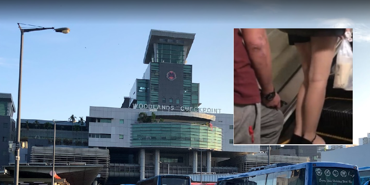 MAN JAILED AFTER TAKING UPSKIRT VIDEOS AT WOODLANDS CHECKPOINT