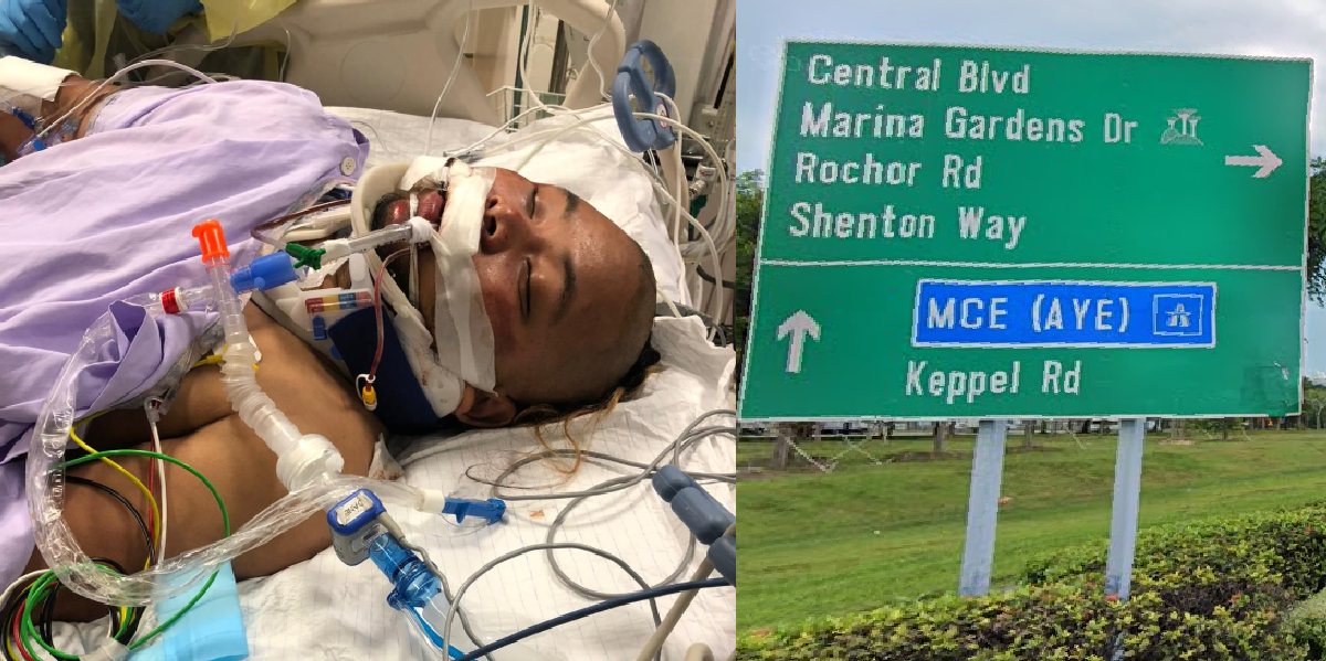 MOTORCYCLIST UNCONSCIOUS IN ICU AFTER GETTING HIT BY TAXI