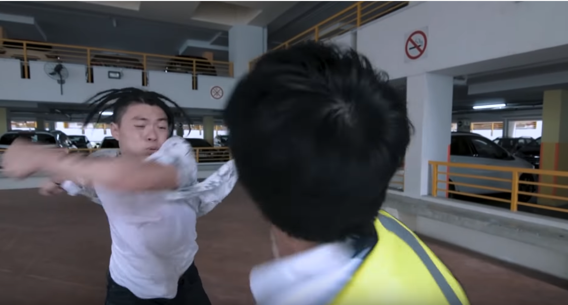 PMD RIDER VERSUS OFFICER KUNG FU VIDEO