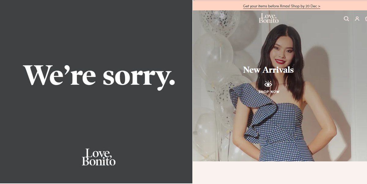 LOVE, BONITO HACKED CREDIT CARD DETAILS EXPOSED