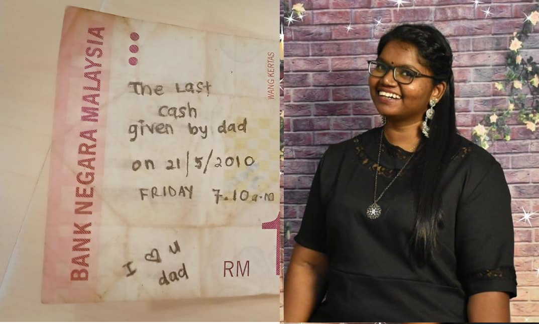 OWNER OF RM10 FOUND! FATHER DIED IN FATAL ACCIDENT AFTER GIVING HER THE MONEY