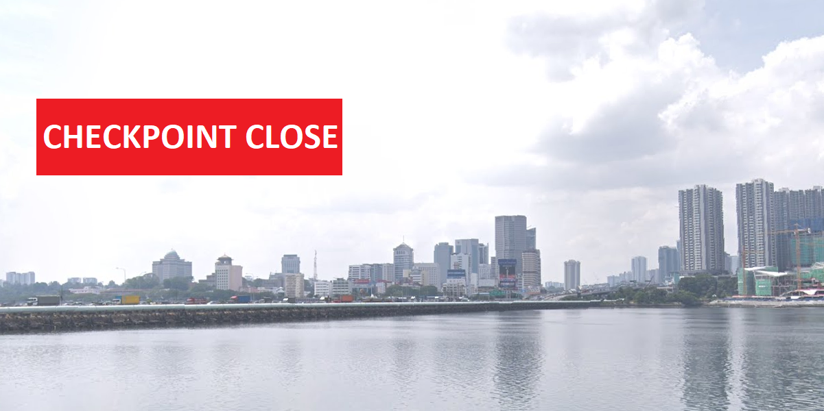 JOHOR CHECKPOINT VIA WOODLANDS CLOSE FOR 2 HOURS TOMORROW
